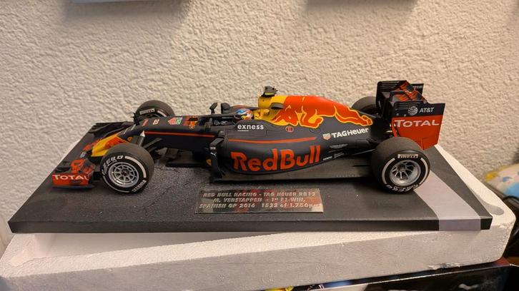 Max Verstappen Spanje 2016 - Limited Edition, Hobby en Vrije tijd, Modelauto's | 1:18, Nieuw, Auto, MiniChamps, Ophalen