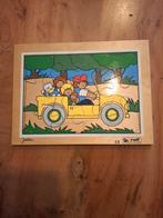 Vintage Rolf Puzzel - Gezin in Auto, 2 tot 4 jaar, Gebruikt, 10 tot 50 stukjes, Ophalen of Verzenden