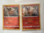 2x Charizard Pokémon GO Holo en Reverse Holo nieuw gesleevd, Ophalen of Verzenden, Nieuw, Meerdere kaarten, Foil
