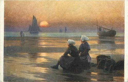 (381-243-023) Zonsondergang, Verzamelen, Ansichtkaarten | Nederland, Gelderland, Verzenden