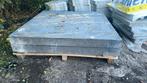 Schellevis 100x100x8 antraciet, Ophalen, Zo goed als nieuw, Beton, Terrastegels