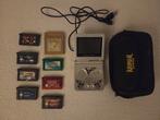 Gameboy Advance (GBA) SP Tribal + 8 games (pokemon), Ophalen of Verzenden, Game Boy Advance SP