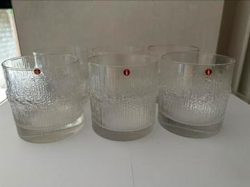 Iittala Niva 6 Jumbo Whiskey glazen 35cl VINTAGE beschikbaar voor biedingen