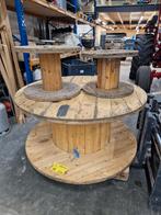 Haspel tuintafel met krukjes, Tuin en Terras, Ophalen