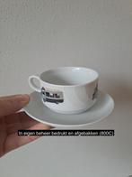 Kop en schotel Citroen HY foodtruck, porselein D14xH6cm, Nieuw, Ophalen of Verzenden, Overige stijlen, Kop(pen) en/of Schotel(s)