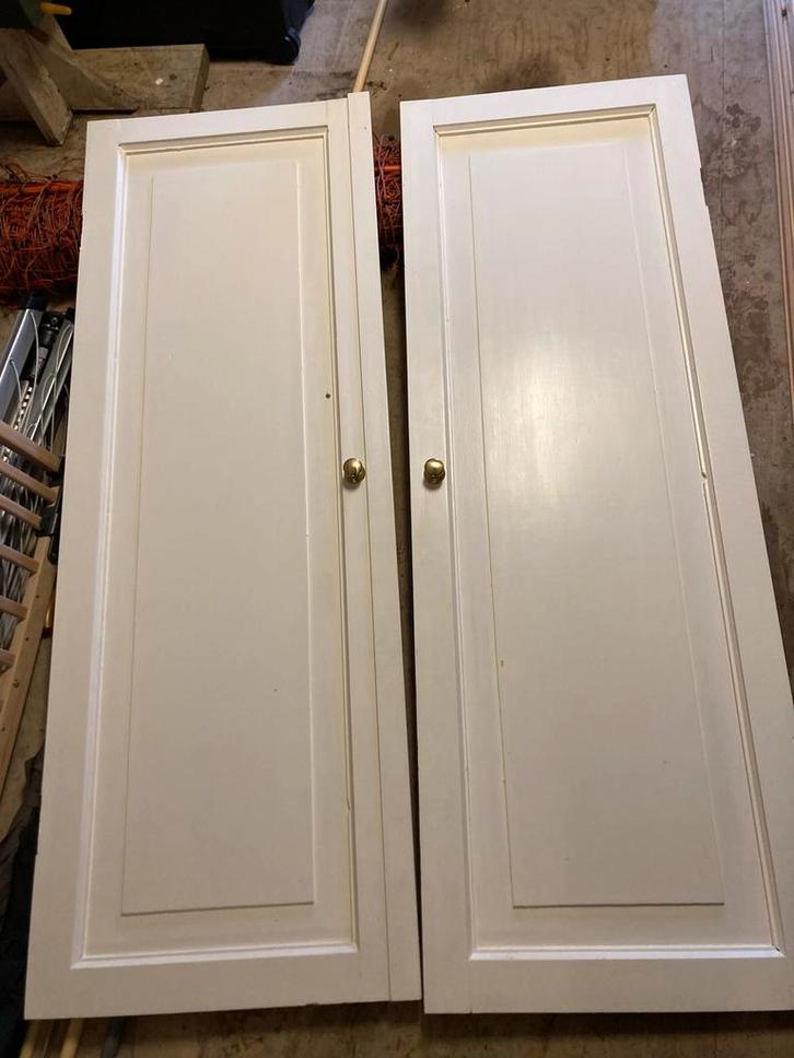 Oude Bedstee Deuren - Karakteristiek!, Doe-het-zelf en Verbouw, Deuren en Horren, Gebruikt, Overige typen, Minder dan 200 cm, 120 cm of meer