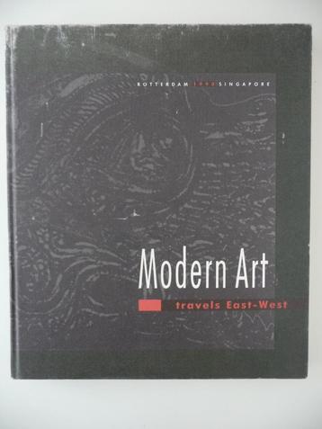 boek MODERN ART - TRAVELS EAST - WEST beschikbaar voor biedingen