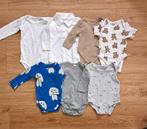 7 unisex rompers (maat 50/56), Kinderen en Baby's, Babykleding | Maat 50, Ophalen of Verzenden