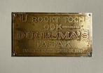 U Rookt Toch Ook…. DUURSMA’s TABAK DRACHTEN 1855 koper, Verzamelen, Ophalen of Verzenden, Gebruikt