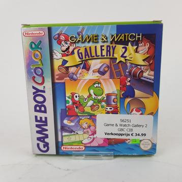 Game & Watch Gallery 2 GameBoy Color CIB || Nu voor €34.99!