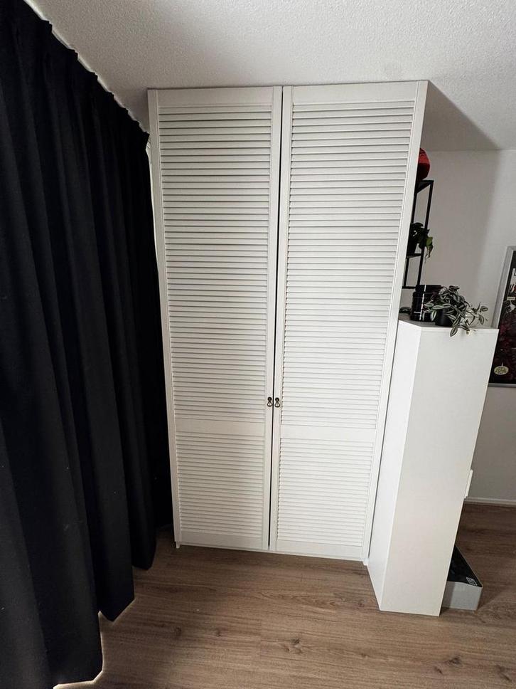 Inbouw Louvre Kast - Zo Goed Als Nieuw!, Huis en Inrichting, Kasten | Kledingkasten, Zo goed als nieuw, 200 cm of meer, 100 tot 150 cm