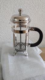 Cafetière - 3 kopjes - zilverkleurig, Ophalen of Verzenden, Zo goed als nieuw