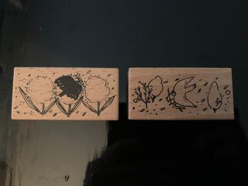 Stempel set Yamadoro ‘Wishes from the bird’ beschikbaar voor biedingen
