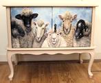 Een caramel kleurige kast, beige dressoir “Schaapjes tellen”, Huis en Inrichting, Kasten | Televisiemeubels, Zo goed als nieuw