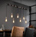 **INDUSTRIËLE HANGLAMP 7-LICHTS | VINTAGE PENDELLAMP EETTAFE, Ophalen of Verzenden, Nieuw, Metaal