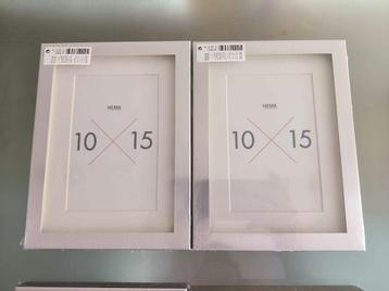 HEMA fotolijst nieuw 10x15 2 stuks beschikbaar voor biedingen
