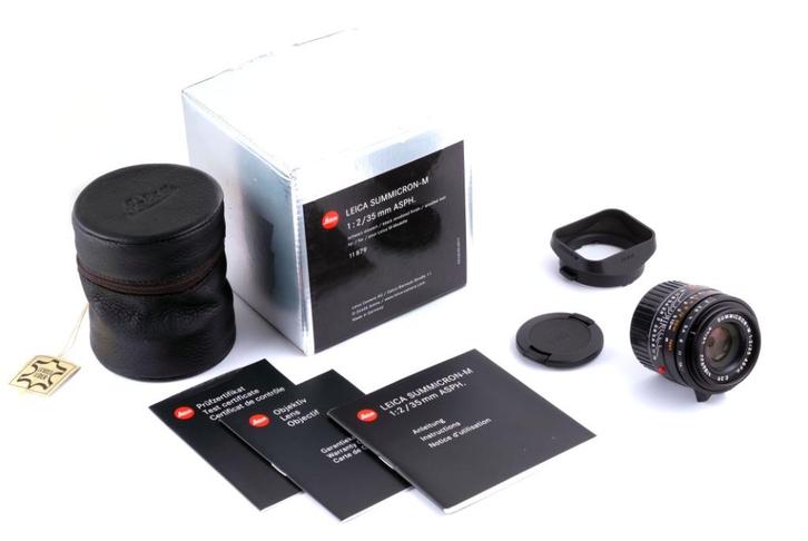 Leica 35mm 2.0 Summicron M asph 6bit, Audio, Tv en Foto, Fotografie | Lenzen en Objectieven, Nieuw, Groothoeklens, Ophalen of Verzenden