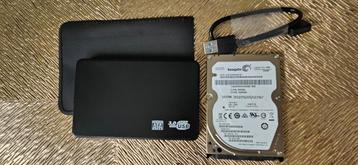 100% Ok HDD 500 GB Nieuwe Case USB 3.0 Compleet Incl kabel beschikbaar voor biedingen