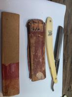 Vintage J.A. Henckels Solingen Scheermes met Etui, Ophalen of Verzenden