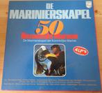 De Mariniers Kapel - 50 marsen (4-LP's, Cd's en Dvd's, Vinyl | Overige Vinyl, Ophalen of Verzenden, Gebruikt, 12 inch