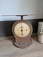brocante weegschaal, Witgoed en Apparatuur, Weegschalen, Ophalen, Gebruikt