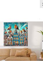 Schitterend Kunstwerk KLM Robins, glyceé, bekend van VTwonen, Ophalen of Verzenden