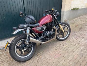Suzuki GS 450L. Cafe racer topstaat .  beschikbaar voor biedingen