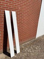 Zijkanten Auping bed, 170 cm, Ophalen, Gebruikt, Wit, Tweepersoons