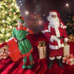 Kerstman en elf ., Diversen, Kerst, Ophalen, Nieuw