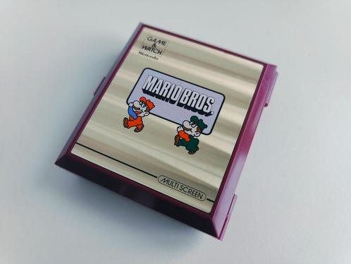 Game & Watch - Nintendo - Mario Bros. - MW-56 Gameboy, Spelcomputers en Games, Games | Nintendo Game Boy, Zo goed als nieuw, 1 speler