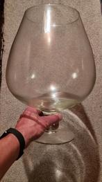 Grote glazen vaas, wijnglas, Huis en Inrichting, Woonaccessoires | Vazen, Overige kleuren, 50 tot 75 cm, Ophalen of Verzenden