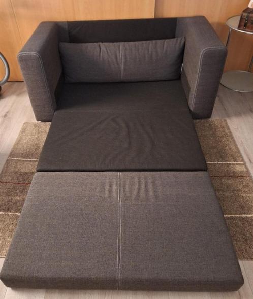 Vlekkeloze Zit ,- slaapbank (vloermodel), Huis en Inrichting, Slaapkamer | Slaapbanken, Zo goed als nieuw, 120 cm, 200 cm, Twijfelaar