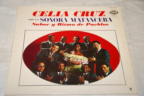 Celia Cruz Con La Sonora Matancera – Sabor Y Ritmo De Pueblo, Cd's en Dvd's, Vinyl | Latin en Salsa, Gebruikt, 12 inch, Ophalen of Verzenden