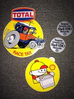 12 auto-gerelateerde stickers oa. Total, Shell, Opel, Toyota, Verzamelen, Verzenden, Zo goed als nieuw, Auto of Motor