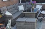 wicker loungeset, Ophalen, Gebruikt, Wicker