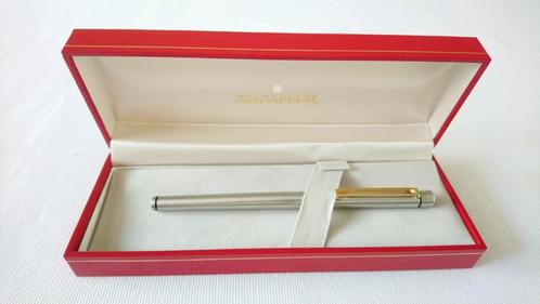Sheaffer Targa XGS 14K/585 M-nib., Verzamelen, Pennenverzamelingen, Zo goed als nieuw, Vulpen, Sheaffer, Met doosje, Ophalen of Verzenden