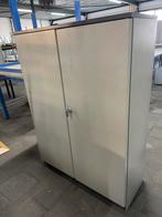 1x Vintage Gispen Draaideurkast Metaal, Ophalen, Gebruikt, 50 tot 100 cm, Minder dan 100 cm