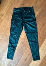 Zwarte lederlook broek Angelle Milan S 36, Zwart, Nieuw, Ophalen of Verzenden, Maat 36 (S)