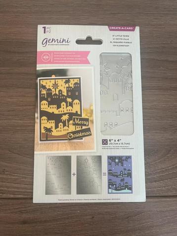 Gemini Double-sided papercraft die O' Little town beschikbaar voor biedingen
