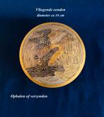 Dekseldoos vliegende eenden Messing of Koper Vintage, Ophalen