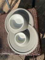 Voerbak set voor hond (vulcano kunststof) €15, Dieren en Toebehoren, Ophalen, Zo goed als nieuw