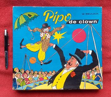 Vintage houten legpuzzel. 1967. Pipo de clown in het circus. beschikbaar voor biedingen