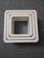 3 vakken kastjes voor aan de muur, Ophalen of Verzenden, Zo goed als nieuw