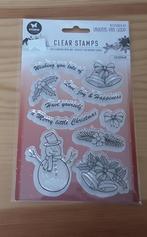 Clear Stamp Studio Light Snowmen, Hobby en Vrije tijd, Stempelen, Ophalen, Nieuw, Clearstamp