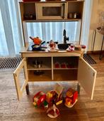 Houten speel keukentje, super compleet met veel accessoires, Ophalen, Gebruikt, Hout, Speelkeuken