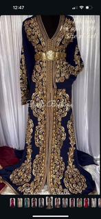 Takshita marineblauw volbewerkt xl-xxl, Overige typen, Blauw, Maat 46/48 (XL) of groter, Ophalen of Verzenden