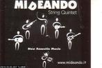 Promotiekaart	Mideando String Quintet			(Italië), Verzenden, 1980 tot heden, Muziek