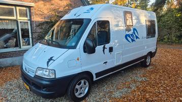 KNAUS BOXSTAR -2.8JTD - 2004 - RONDZIT - GROOTBED- BUSCAMPER