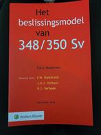 Het beslissingsmodel van 348 / 350 SV, Ophalen of Verzenden, Wolters Kluwer, Beta, WO