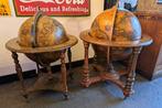 2 x grote globebar of huisbar beide zijn gebruikt maar gaaf, Antiek en Kunst, Curiosa en Brocante, Ophalen